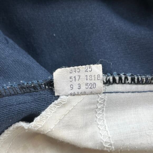 Vintage Levis Sta-Prest Pants Mens 42 Navy Blue Chino Straight Leg Slacks 80s - Picture 11 of 16